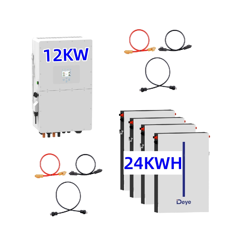 Гибридный инвертор Deye SUN 12K-SG04LP3-EU и набор RW-M6.1 для хранения энергии