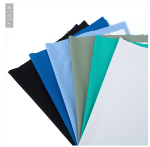 Precio al por mayor tela de <span class=keywords><strong>gabardina</strong></span> de moda 210/260/290/340 g/m negro gris TR traje de sarga liso hombres Ripstop poliéster vestido niños - Product Image 3