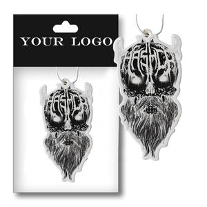 Ambientador de coche colgante perfumado de <span class=keywords><strong>Colonia</strong></span> rosa de larga duración papel portátil ambientador de aire Ángel fábrica impresión personalizada gratuita - Product Image 3