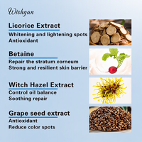 Sérum Visage et Cou Anti-Âge et Éclaircissant Wishgan OEM/ODM avec Peptide de Cuivre Bleu, Vitamine C et Ingrédients Biologiques