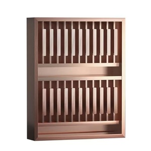 Estante de Almacenamiento de Tintes de Acero Inoxidable para Salón de Belleza LE, Estante de Exhibición Colgante para Pasta de Tinte - Product Image 5