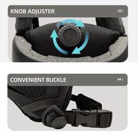 Casques de ski certifiés CE, unisexes, protection de la tête, respirants, réglables, logo personnalisé, couleur au choix, pour adultes, ski d'hiver