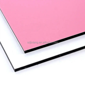 Panneaux ACP certifiés CE 4 mm 1220x2440 mm, panneaux composites en aluminium revêtus de PVDF, revêtement mural extérieur coloré <span class=keywords><strong>pour</strong></span> la décoration des bâtiments - Product Image 4