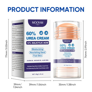 Crema per Piedi MOOYAM a Marchio Privato con 60% Urea + 2% Acido Salicilico, Lenisce Talloni Secchi, Screpolati e Irritati - Product Image 6
