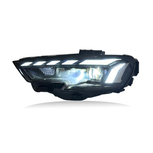 Kit de phares avant à lentille laser complète avec feux de jour séquentiels, ensemble de phares modifiés POUR Audi A3 13 à 20 - Product Image 4