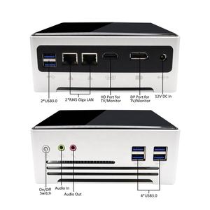 Mini PC de Escritorio de 11.ª Generación <span class=keywords><strong>I3</strong></span>-<span class=keywords><strong>1115G4</strong></span> con Doble LAN de 2.5G, 6 Puertos USB, Pantalla HD, NUC Pocket Box PC, Compatible con Enchufes de AU, EE. UU., CN y UE - Product Image 5
