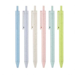 Bolígrafo Ecológico de Paja de Trigo con Logotipo Personalizado Likewinner, Regalo Promocional de Oficina Biodegradable - Product Image 1