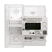 Medidor electrónico de CC único GSH6080 para estaciones de carga EV, uso Industrial, medidor de kWh de riel Din, medidor de energía