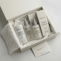 Kit de Soins Fermentés Exécutif pour Hommes – Nettoyant Visage Minimaliste, Sérum Nourrissant, Crème et Stick Solaire – Vente en Gros OEM Personnalisée