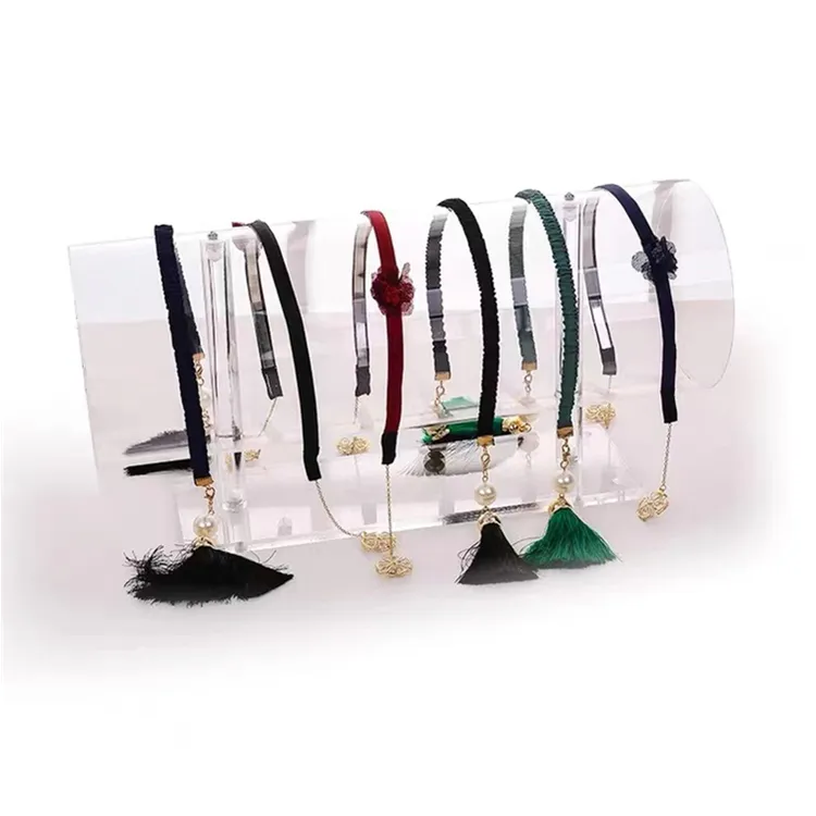 Acrylic Headband Display Frame Hair Band Storage Frame Headband Hair Jewelry Display Necklace Jewelry Props