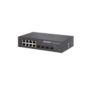 Switch Ethernet Industrial Gigabit Administrado Hikvision DS-3T1512 Lite de 12 Puertos RJ45 para Montaje en Riel DIN Sin PoE para Fábrica - Product Image 3