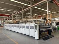 Línea de producción de cartón corrugado, máquina de corrugación usada de segunda mano, marca famosa