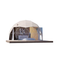 Offre Spéciale extérieur 6m Transparent jardin igloo glamping hôtel maison dôme géodésique tente