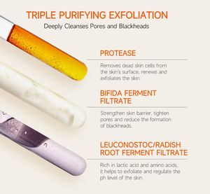 <span class=keywords><strong>Gel</strong></span> <span class=keywords><strong>exfoliant</strong></span> purifiant à l'orange personnalisé OEM avec vitamine C et AHA, nettoyant en profondeur les pores, gommage visage et corps pour points noirs et peau terne - Product Image 6