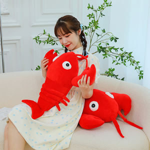 Großhandel <span class=keywords><strong>Custom</strong></span> Cute Plüsch Hummer Kuscheltier Spielzeug Pelz Hug gable Big Eyes <span class=keywords><strong>Red</strong></span> Lobster Soft Plüsch Spielzeug Dekor für Kinder Erwachsene - Product Image 6