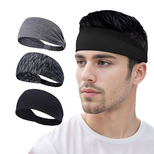 Factory Oem sport poliestere largo lato corsa elastico di protezione del sudore sportivo fascia per la <span class=keywords><strong>testa</strong></span> per donna e uomo - Product Image 1