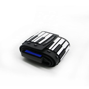 <span class=keywords><strong>Teclado</strong></span> electrónico plegable de Piano <span class=keywords><strong>enrollable</strong></span> de silicona Flexible de 88 teclas portátil de estilo moderno para niños - Product Image 4