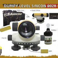 Niveau laser automatique SINCON S32, instrument de nivellement 32X avec système de nivellement automatique pour la topographie