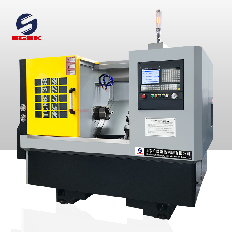 Токарный станок с ЧПУ цена TCK6336S наклонная кровать токарный станок с ЧПУ