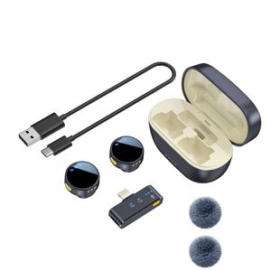Lavalier <b>Wireless</b> <b>Microphone</b> Professional-grade Live Streaming Recording Device with Noise Reduction for Short Video Production - Product Image 3