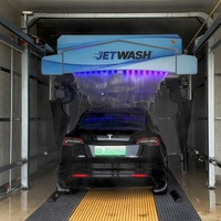 Machine de lavage de voiture automatique sans contact en acier inoxydable, pression de 150 bars, économique, en libre-service 24h/24