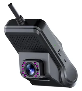 4G CAR DVR Doppel objektiv Vorder-und Innen kamera Dashcam Wird für das Flotten management von Auto vermietungen verwendet