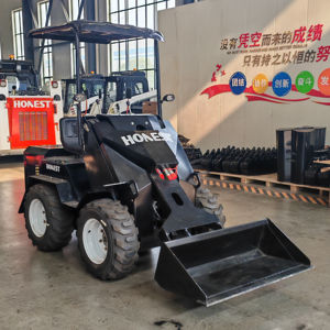 廉价滑移转向装载机欧洲5柴油迷你滑移转向装载机轮式装载机迷你前端EPA发动机农场家庭 - Product Image 1