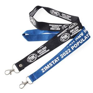 Venta al por mayor impresora de sublimación correa de poliéster cordón con logotipo personalizado llavero - Product Image 5