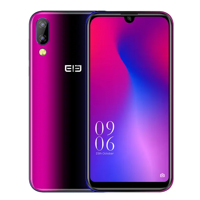 Elephone A6 Mini 5.71 Inch Android 9.0 waterdrop Screen Mobile PhoneMT6761 Quad Core HD+ 4GB+32GB 16MP 3180mah 4G Smartphone