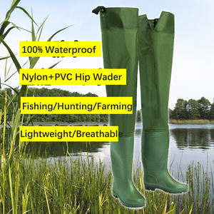 Hommes Imperméable Respirant Stockingfoot <span class=keywords><strong>Brier</strong></span> Preuve Chasse Bootfoot Pvc Nylon Néoprène Caoutchouc Pêche Hip Waders Avec Bottes - Product Image 3