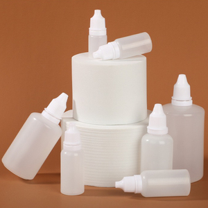 Flacon compte-gouttes vide en PE pour encre et <span class=keywords><strong>pigment</strong></span>, 3ml, 5ml, 10ml, 15ml, 20ml, 30ml, 50ml, 100ml, avec bouchon à vis coloré inviolable - Product Image 5