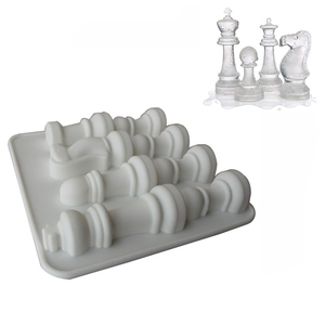 Bán Hot Silicone Cờ Vua Loại Ice Cube Khay Khuôn Set - Product Image 1