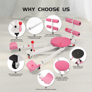 Peralatan latihan peregangan fleksibilitas mesin tari Yoga balet perenggang kaki - Product Image 3