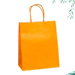 Bolsa de Papel Kraft Reutilizable, Bolsa de Papel Blanca Personalizada y Reciclable - Product Image 2