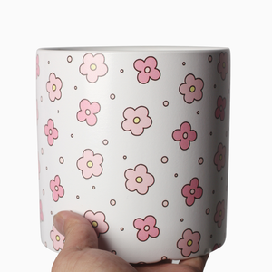 Ceramic Succulent Planter in Garden Style Flower <b>Pots</b> <b>with</b> Straight Cylinder Flower <b>Pot</b> Succulents wholesale products ceramic - Product Image 4