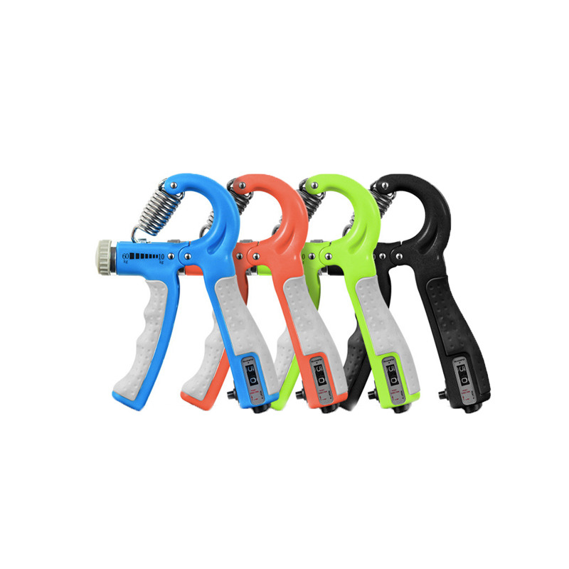 Фитнес-тренировочная регулируемая ручка с усилителем и счетчиком