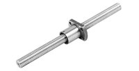 Paire de vis à billes linéaires C5 1605 en acier pour composants essentiels de CNC, supports de guidage linéaire pour mouvements linéaires