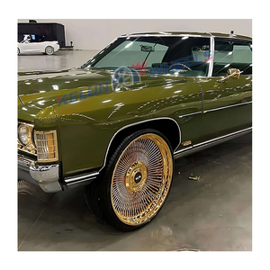 ล้อแม็กซ์ KELUN BRAND ขนาด 20"22"24"26" แบบฟอร์จ ฟอร์เจียโต ลายซี่ลวด สีทอง - Product Image 3