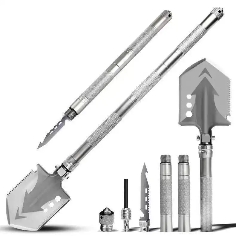 Outdoor Multi-purpose Shovel Garden Tool Folding Shovel camping defense tool