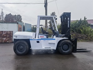 מלגזה יפנית במחיר נוח 10 טון TCM דגם FD100 דיזל משומשת טויוטה/TCM/קומטסו מלגזה 10 טון - Product Image 2