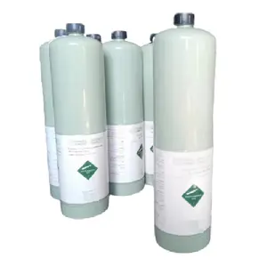 Empty r134a 99.9% purity refrigerant gas cylinder for candela lasers for beauty apparatus