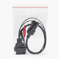 Cable Adaptador de Conector OBD OBD2 de 3 Pines a 16 Pines para Fiat, Alfa, Lancia y Motocicletas PIAGGIO