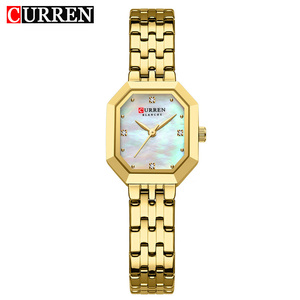 Relojes CURREN 9108 para Mujer, Reloj de Cuarzo Ultrafino de Acero Inoxidable Resistente al Agua, a la Moda - Product Image 3