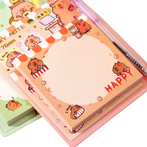 Fournitures scolaires Oem personnalisé 80 feuilles populaires <span class=keywords><strong>Princesse</strong></span> Design Notes autocollantes Bloc-notes mince Notes autocollantes - Product Image 1