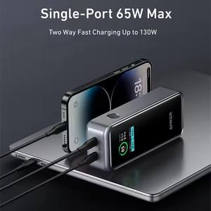 Anker Prime 12.000 mAh batería de litio banco de energía 130W carga rápida <span class=keywords><strong>Mini</strong></span> portátil para MacBook <span class=keywords><strong>iPhone</strong></span> Función de pantalla - Product Image 2