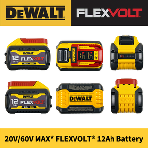 Pour batterie Li-ion <span class=keywords><strong>Dewalt</strong></span> Flexvolt 20V/60V DCB612, outils électriques Flexvolt 12.0ah, batteries lithium-ion, travaux de construction, travaux lourds - Product Image 6
