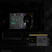 Thermalright Phantom Spirit 120 Digital EVO CPU Air Cooler Digital Screen Dual Tower Cooler AM5 for Professional Gaming