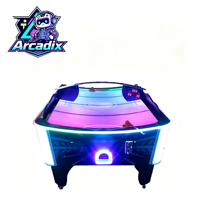 Machine de jeu de hockey sur air à monnayeur, table d'arcade pour 2 joueurs, machine de jeu de sport électrique d'intérieur pour parc d'attractions