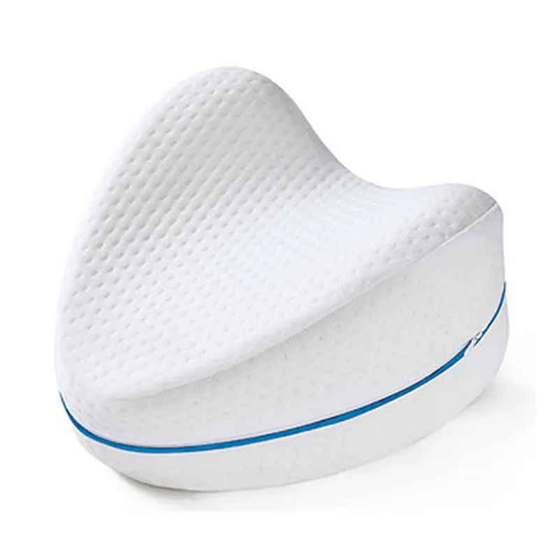 Hot Selling Latex Leg Pillow Knee Pillow Slow Rebound Plastic Benefit for Sore Gamb Relief Soft Pillow for Protect the Legs
