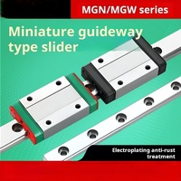 Rail de guidage linéaire miniature en acier inoxydable de haute précision Hofujng MGN15H, bloc coulissant à roulement pour machine CNC axes X Y Z